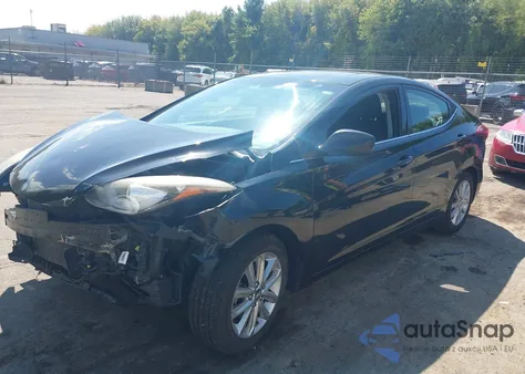 2015 Hyundai Elantra Se из США, поврежденный, VIN 5NPDH4AE1FH599255